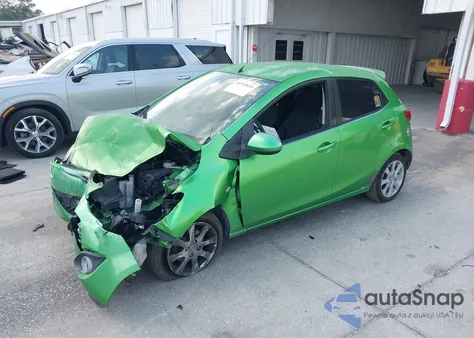 2011 Mazda Mazda2 Touring из США, поврежденный, VIN JM1DE1HYXB0105523